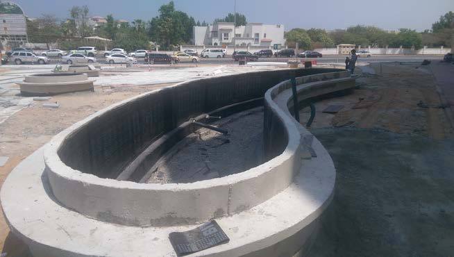 TECOM Site Landscaping, Dubai